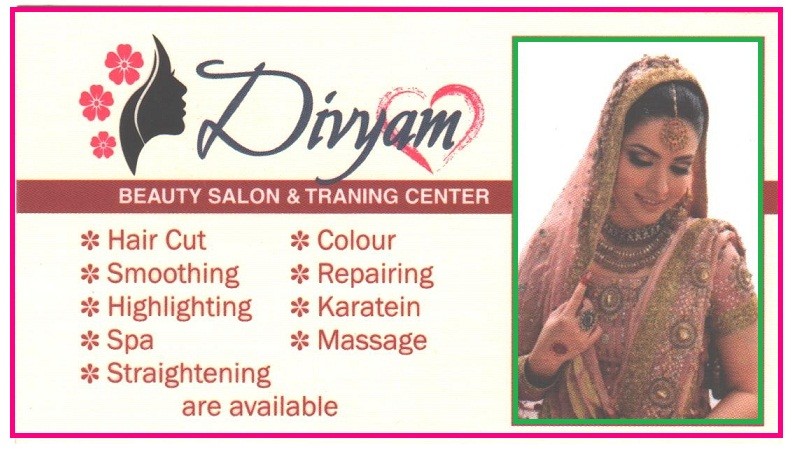 DIVYAM BEAUTY SALOON AND TRAINING CENTER