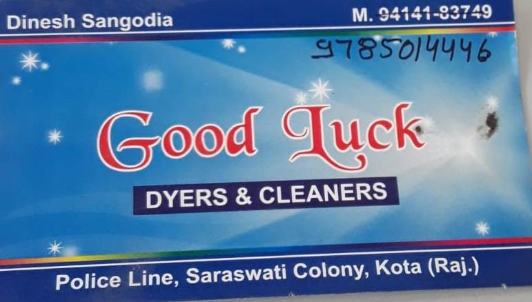 GOOD LUCK DYERS & CLEANERS
