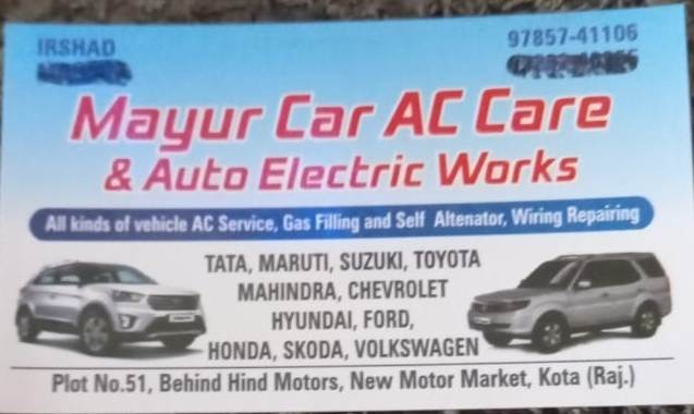 MAYUR CAR AC CARE &AUTO ELECTRIC WORKS