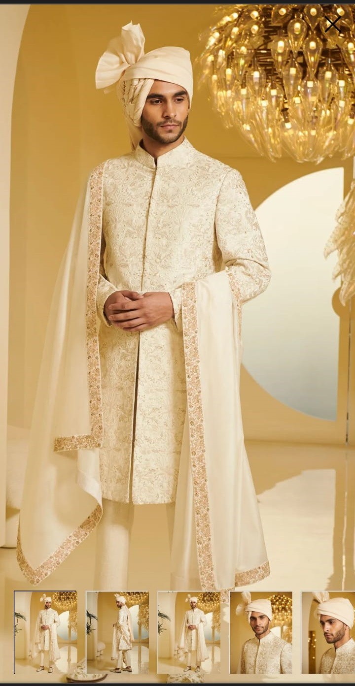RAJPUTI DRESS SAFA AND SHERWANI ON RENT 